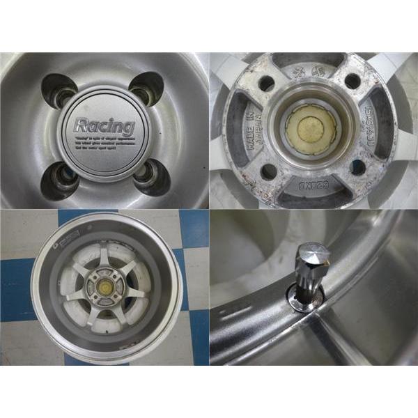 送料無料 中古 15インチ ENKEI Racing エンケイレーシング 6.5J