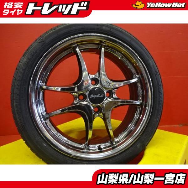 中古タイヤ 4本セット 軽自動車 16インチ 夏タイヤセット 送料無料 中古 エンケイ ビッグ