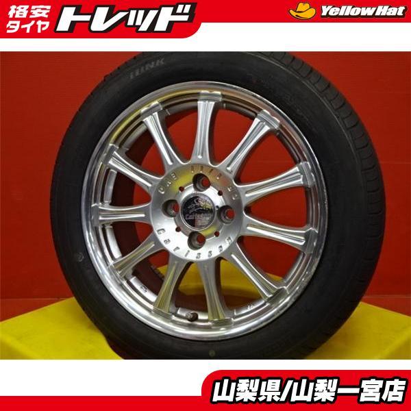 ☆シャトル フィット☆185/55R16 夏タイヤホイールセット【中古 
