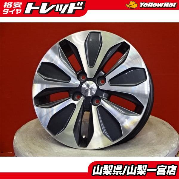 ◇初代ミツビシデリカD2純正ホイール4本 中古 15X4.5+45 4H100 MB15S