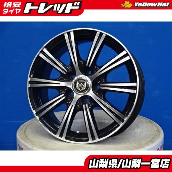 プリウスアルファ SAI 16インチ 中古 アルミホイール4本 社外 16X6.5+