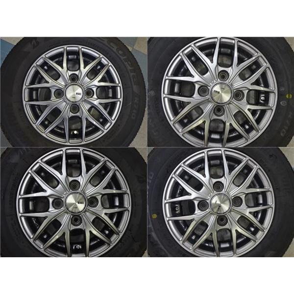 BRIDGESTONE 軽トラ・軽バン 12インチ ホイール 中古 社外 12X4 BRIDGESTONE 軽トラ・軽バン 12インチ ホイール 中古 社外 12X4