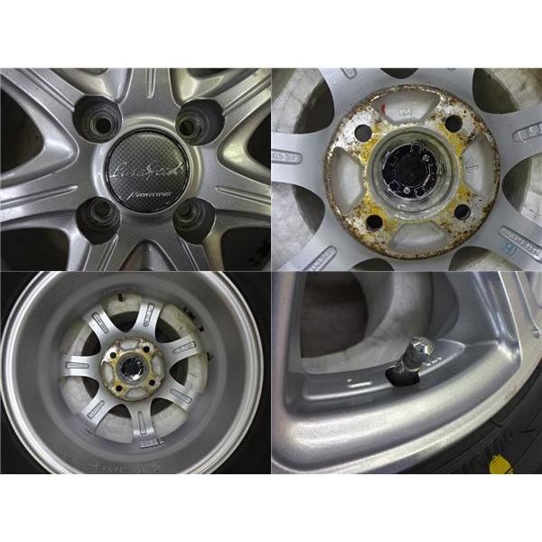 グッドイヤー（GOODYEAR） フィット ヴィッツ 中古セット 冬タイヤ 175