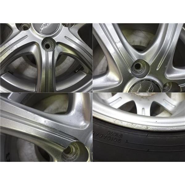 グッドイヤー（GOODYEAR） フィット ヴィッツ 中古セット 冬タイヤ 175