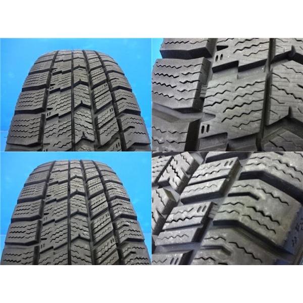 グッドイヤー（GOODYEAR） フィット ヴィッツ 中古セット 冬タイヤ 175