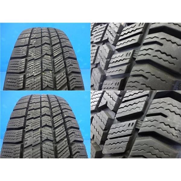 グッドイヤー（GOODYEAR） フィット ヴィッツ 中古セット 冬タイヤ 175 