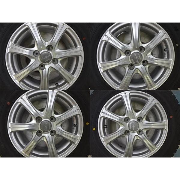 グッドイヤー（GOODYEAR） フィット ヴィッツ 中古セット 冬タイヤ 175