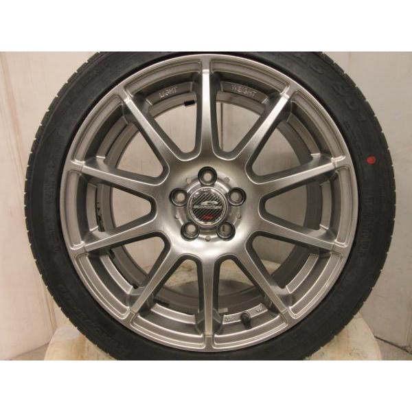 タイヤ新品 A-TECH シュナイダー 17*7J+48 100 5H + ARROWSPEED AS-S01