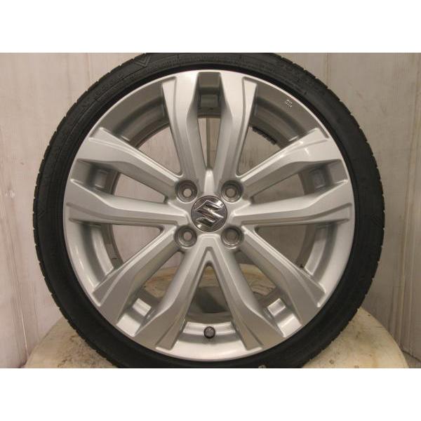 送料無料! タイヤ新品 スズキ スイフトRS 純正 16*6J+45 100 4H + 