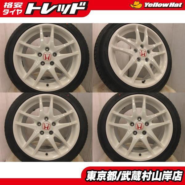 送料無料！タイヤ新品 ホンダ DC5 インテグラ タイプR 純正 17*7J+60