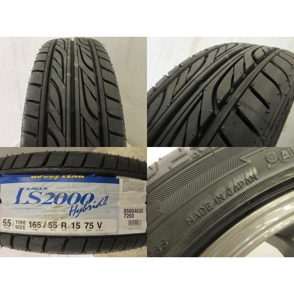 グッドイヤー（GOODYEAR） 新品4本セット J-TECH S-6 15*5.5J+43 100