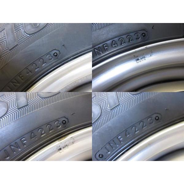 タイヤ新品 WEDS スチール 5J-14 +39 114.3/100 4H + ブリヂストン ブリザック VL1 165/80R14 97/95 武蔵村山 NV200バネットワゴン｜tire-shop-tread｜03