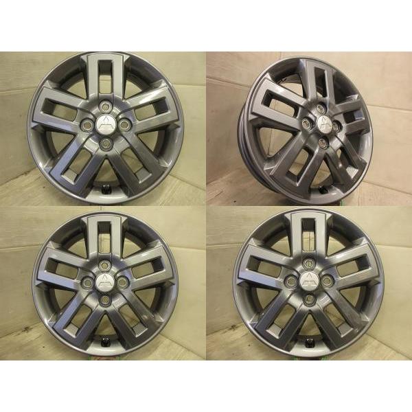 タイヤ新品 三菱 デリカミニ 純正 15/4.5J+46 4H100 +  TOYO オープンカントリー R/T ホワイトレター 165/60R15 武蔵村山｜tire-shop-tread｜04