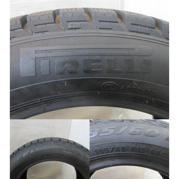 PIRELLI（ピレリ） バリ溝【中古】 1本 冬タイヤ 2018年製 アイス 