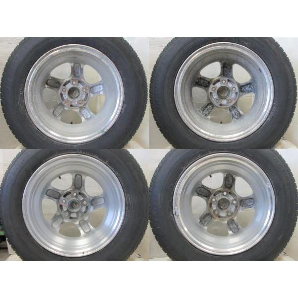 DUNLOP 4本セット! 中古 パジェロミニ 純正 15インチ 5.5J +46 DUNLOP 4本セット! 中古 パジェロミニ 純正 15インチ 5.5J +46