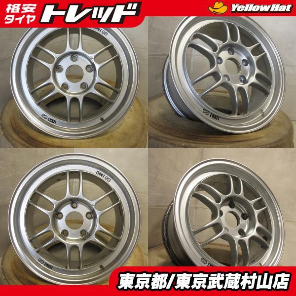 p*ん様 超美品 Enkei RPF1 16インチ 7J +35 5H 114. 中古】4枚 前後異形 ENKEI (エンケイ) RPF1 16*7J+35 / 8J+38 5H 114.3