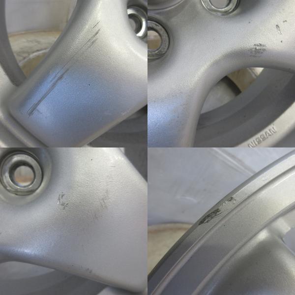 中古】4本セット 日産 スカイライン R32 タイプM 純正 16*6.5J+40