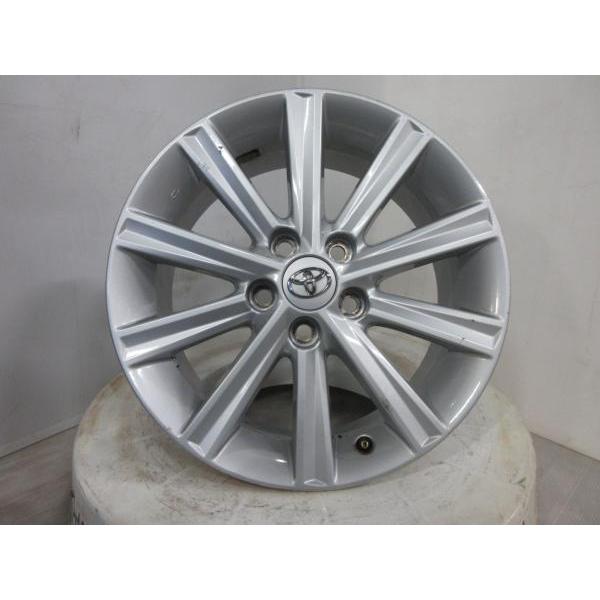 中古】4枚セット トヨタ 50系 カムリ 純正 17*7J+45 114.3 5H シルバー