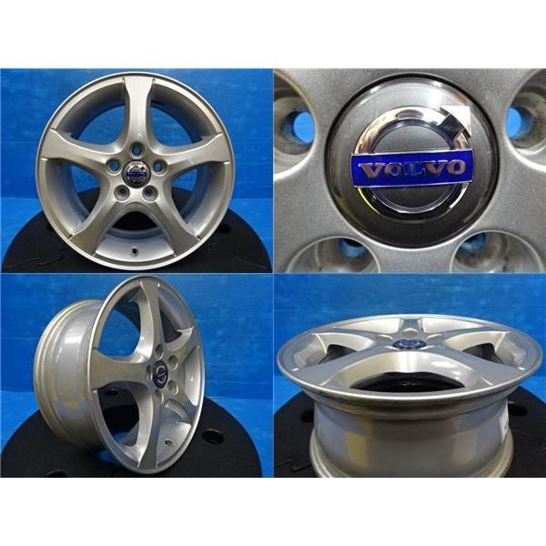 VOLVO ボルボ S60 【 中古 純正 ホイール 4本セット】 16インチ アルミ 