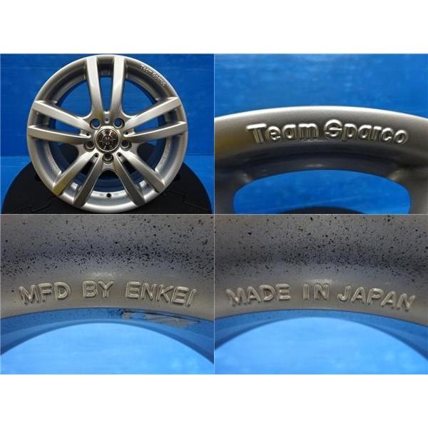 チームスパルコ TS06 16インチ6.5J+50 5H108【中古アルミ4本SET 