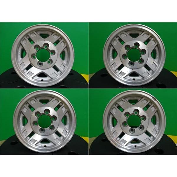 130系 ハイラックス サーフ 中古 純正 ホイール 4本セット 130系 ハイラックス サーフ 中古 純正 ホイール 4本セット