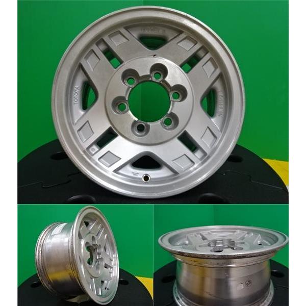 130系 ハイラックス サーフ 中古 純正 ホイール 4本セット 130系 ハイラックス サーフ 中古 純正 ホイール 4本セット