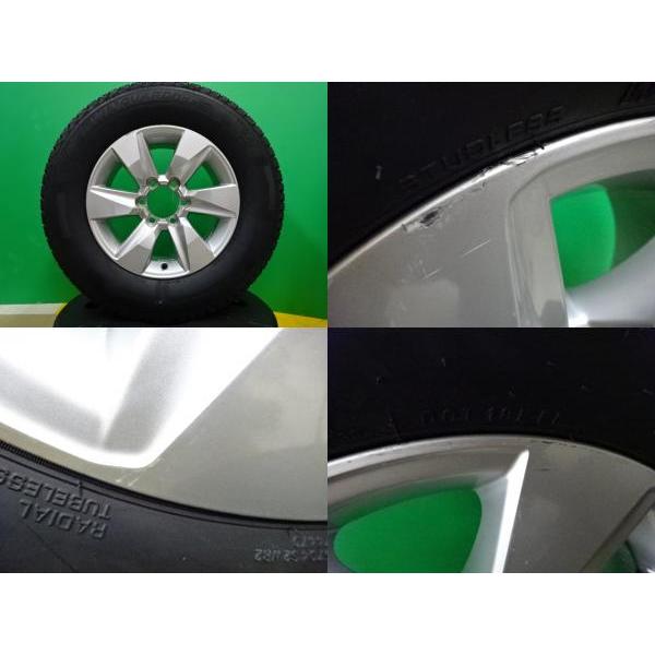 150系 プラド ネクセン WINGUARD iceSUV 265/65R17 新品 スタッドレス タイヤ 中古 純正 アルミ 4本 セット 17インチ ホイールセット｜tire-shop-tread｜07