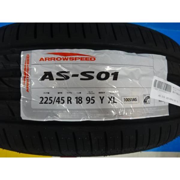 オデッセイ ヴェゼル 等 ARROWSPEED S01 225/45R18 新品 タイヤ 中古 アルミ 4本セット シュタイナー 18インチ セット J31 ティアナ｜tire-shop-tread｜02