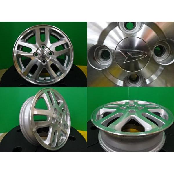 タント 等 ダイハツ 純正 15インチ 4.5J +45 4H100 中古 アルミ タント 等 ダイハツ 純正 15インチ 4.5J +45 4H100 中古 アルミ