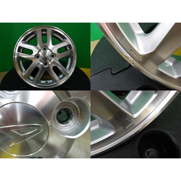 タント 等 ダイハツ 純正 15インチ 4.5J +45 4H100 中古 アルミ タント 等 ダイハツ 純正 15インチ 4.5J +45 4H100 中古 アルミ