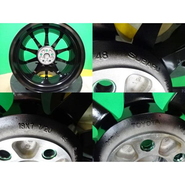 ZD8 BRZ 中古 ホイール 4本 セット スバル STI Sports 純正 18