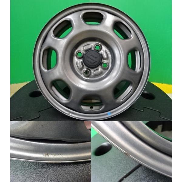 ワゴンR 等 輸入 165/55R15 新品 タイヤ 中古 ハスラー 純正 スチール
