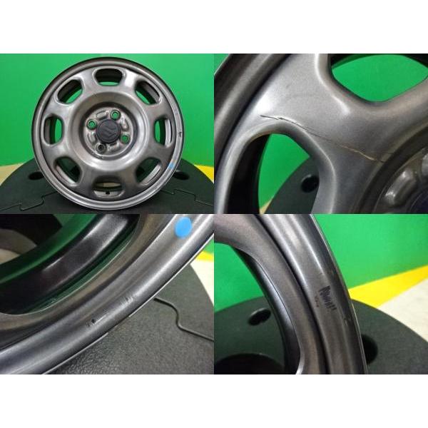 ワゴンR 等 輸入 165/55R15 新品 タイヤ 中古 ハスラー 純正 スチール