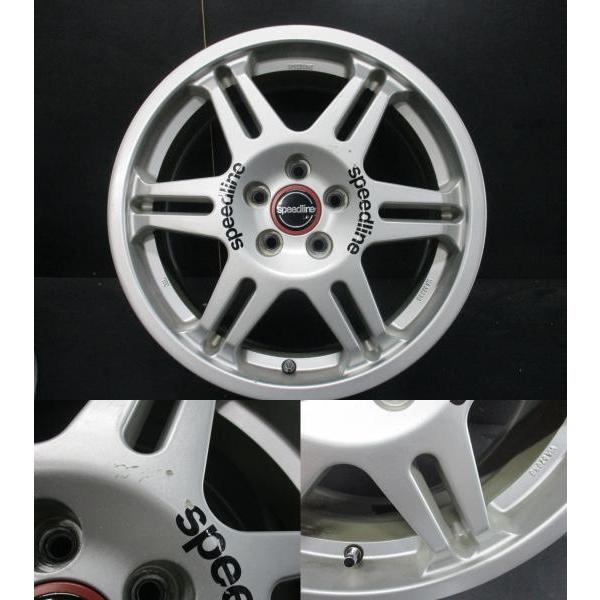 中古セット スピードライン スーパーレグ7J-16+48 100シルバー ARROW