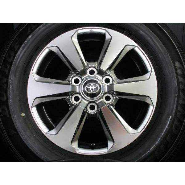 DUNLOP 新車外し トヨタ ランドクルーザー300 VX純正 7.5J-18+60 DUNLOP 新車外し トヨタ ランドクルーザー300 VX純正 7.5J-18+60