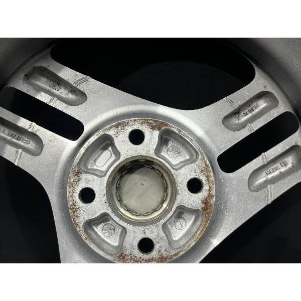 中古4枚セット スバル プレオRS 純正 5J-14 +45 100 4H ガンメタ
