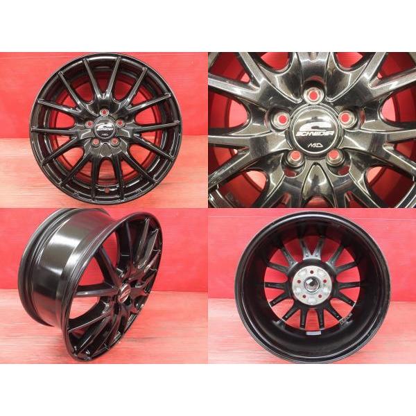 195/55R16 24年製 ピレリ パワジー マルカ シュナイダー 16インチ 新品夏タイヤ 中古ホイール セット 現行シエンタ インチアップ等に｜tire-shop-tread｜06