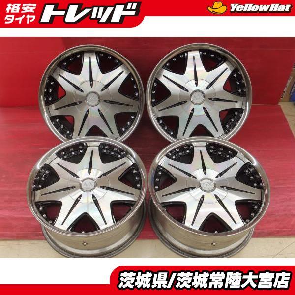 当時物 レア RAYS レイズ A/X アーサーエクスチェンジ X401 19インチ 9J+27 10J+28 5穴 PCD114.3 ブラックポリッシュ 深リム ディッシュ