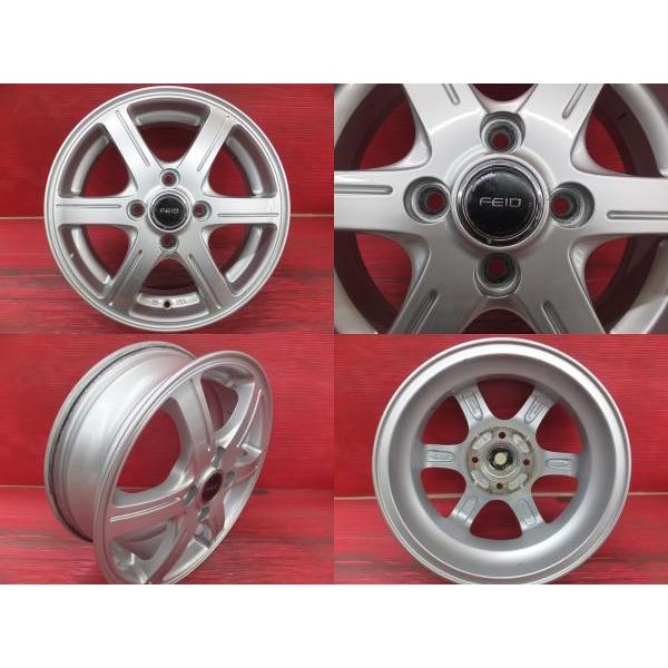 26年製 ロードストン 155/65R14 ブリヂストン FEID 14インチ 4.5J+45 