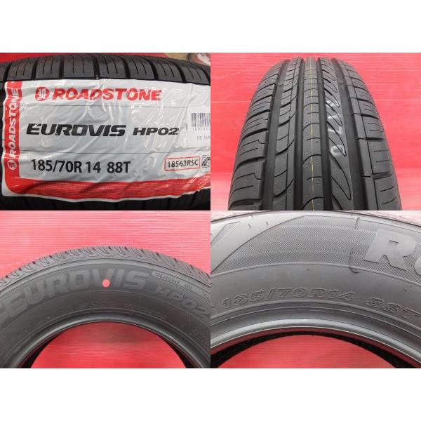 26年製 ロードストン 185/70R14 FEID 14インチ 5.5J+38 4H100/114.3 