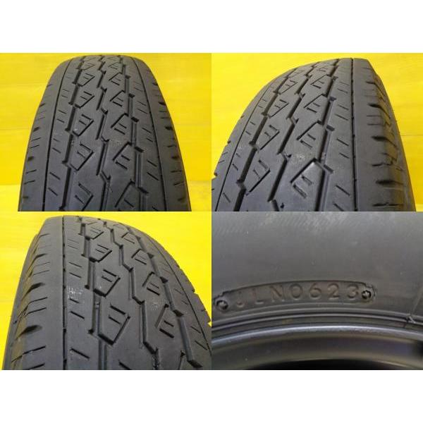 未使用品!! ブリヂストン V600 195/80R15 107/105L LT 夏タイヤ4本セット