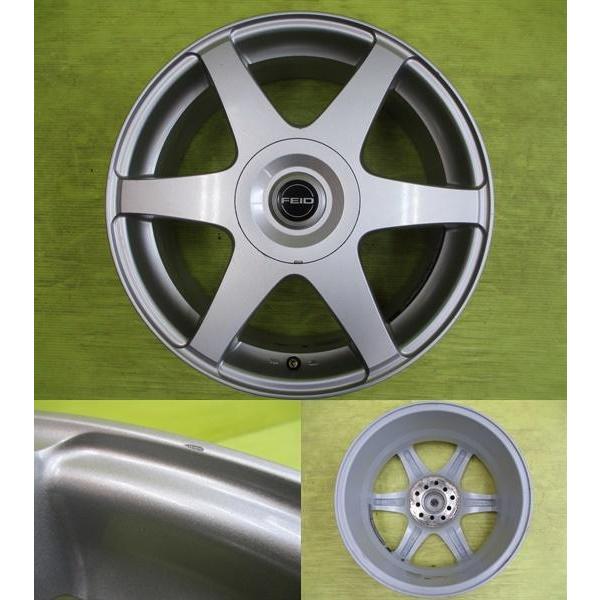送料無料】【中古ホイール】ブリヂストン FEID TS-6 7.0-17 10HM+53 4