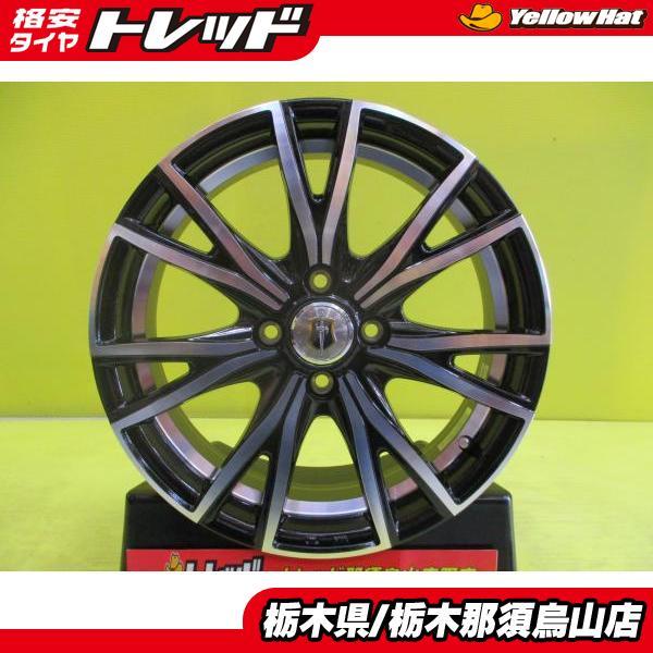 新品 アルミホイール 4枚セット クリムソン BASEL YS7 5.0J 16 4/100 +