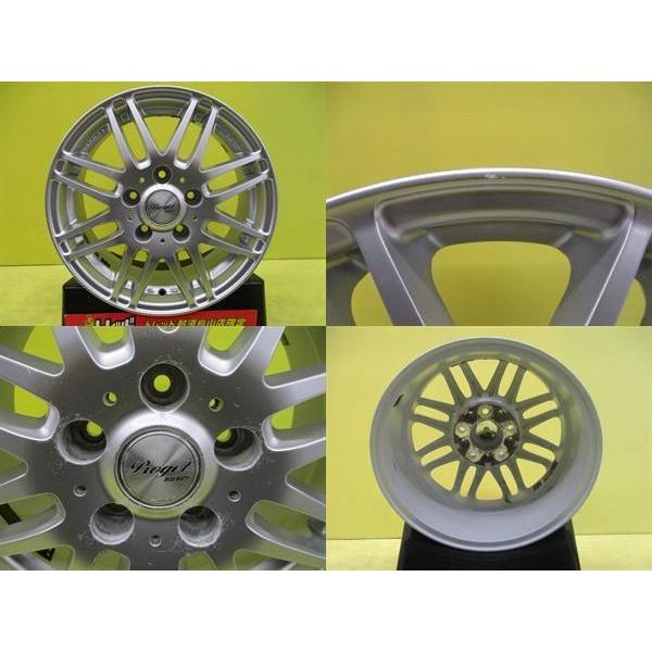 中古アルミ 15インチ マナレイスポーツ PROGET ROXCY 6.0J 15 5/114.3 