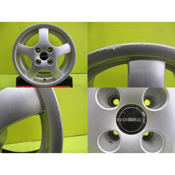 中古アルミホイール 15インチ ボルベット タイプCB 7.0J 15 4