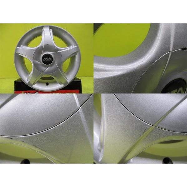 BBSライセンス品 中古アルミホイール 13インチ ASA LICENSED BY