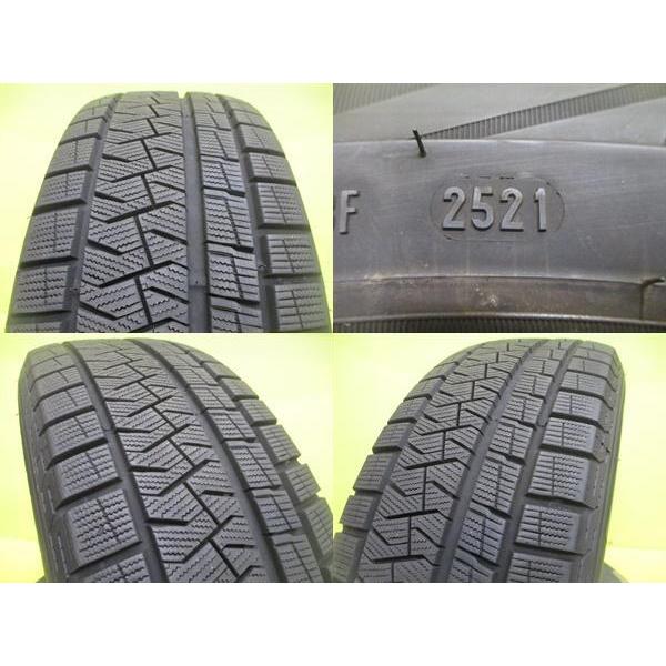 アルファード ヴェルファイア 中古冬タイヤ 225/60R17 ピレリ アイスアシンメトリコ+ 225/60R17 2021年製 残溝7ｍｍ以上 パンク補修等｜tire-shop-tread｜05