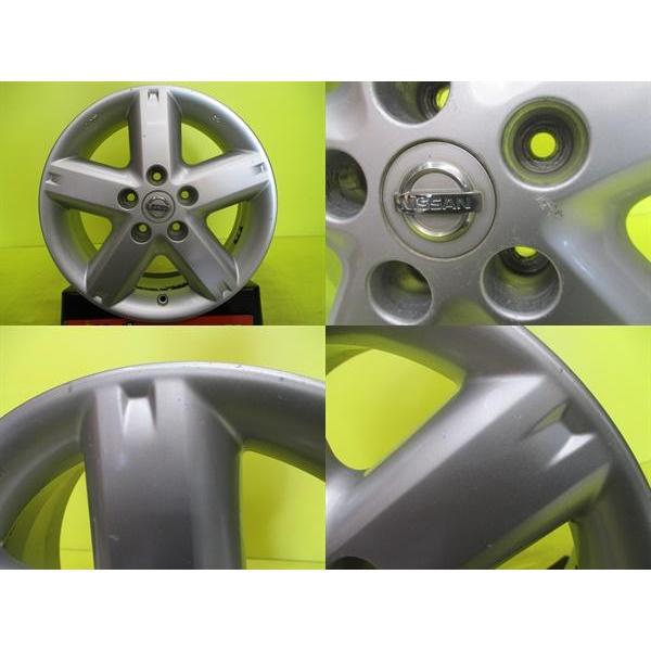 キックス ジューク 新品夏タイヤ 中古アルミ 205/60R16 グッドイヤー E-Grip RVF02 2023年製 エクストレイル純正 6.5J 16 5/114.3 +40｜tire-shop-tread｜08