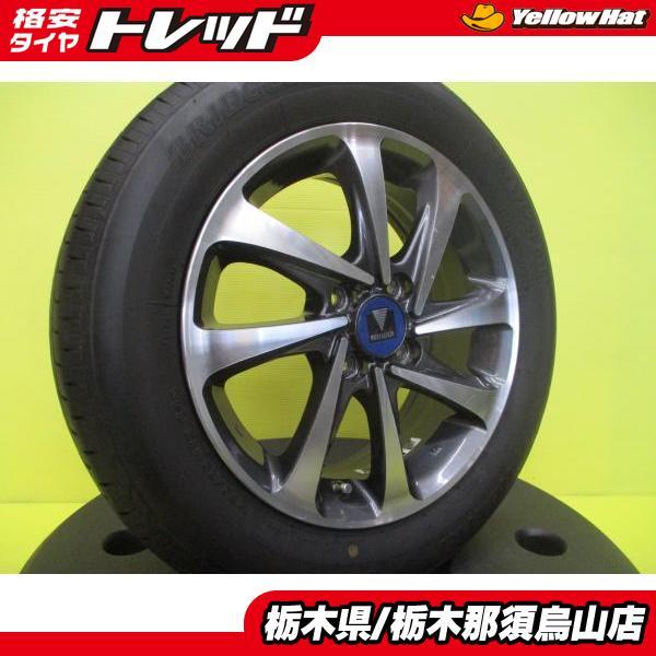 【特価】新品15インチ モデリスタホイールタイヤ4本セット BRIDGESTONE（ブリヂストン） モデリスタ 175/65R15 中古夏タイヤ4本