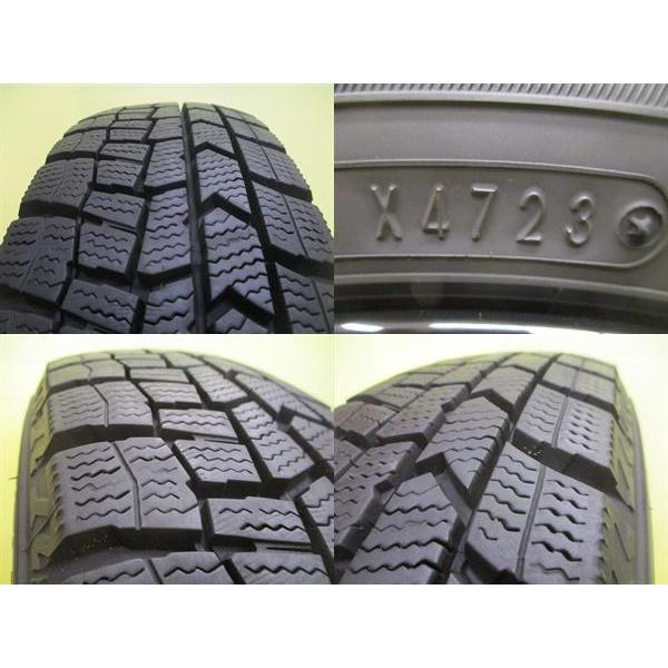 DUNLOP 155/65R14 2023年製 バリ溝中古冬タイヤ ダンロップ WM02 DUNLOP 155/65R14 2023年製 バリ溝中古冬タイヤ ダンロップ WM02